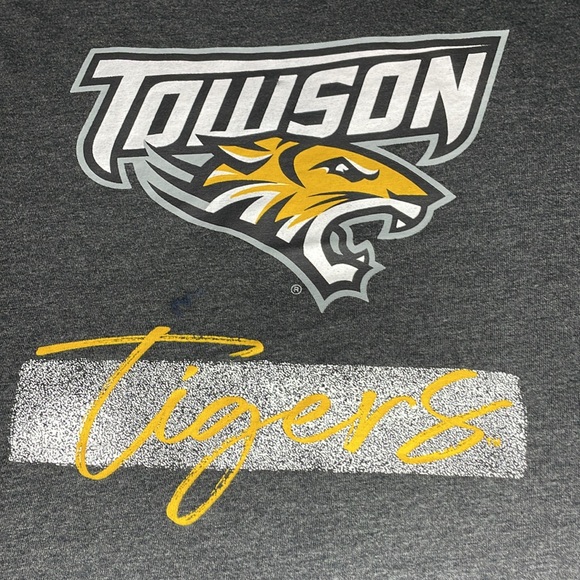 RIVALRY THREADS 91, Women’s, TOWSON Tigers, Dark Grey T-Shirt XL NWT - Picture 2 of 4